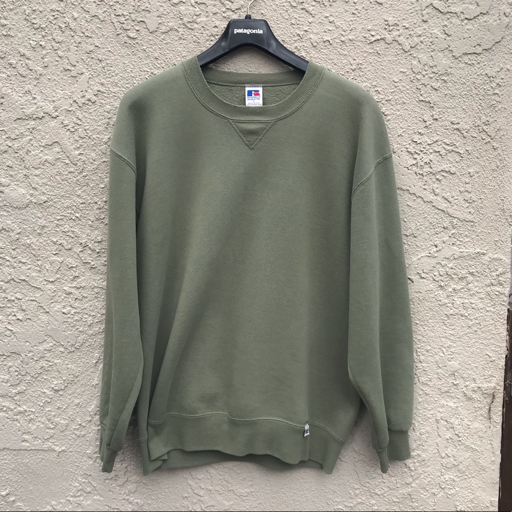 M’s Vintage Russell Crew Size LG
